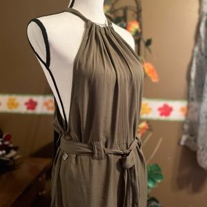 Forever 21 green romper